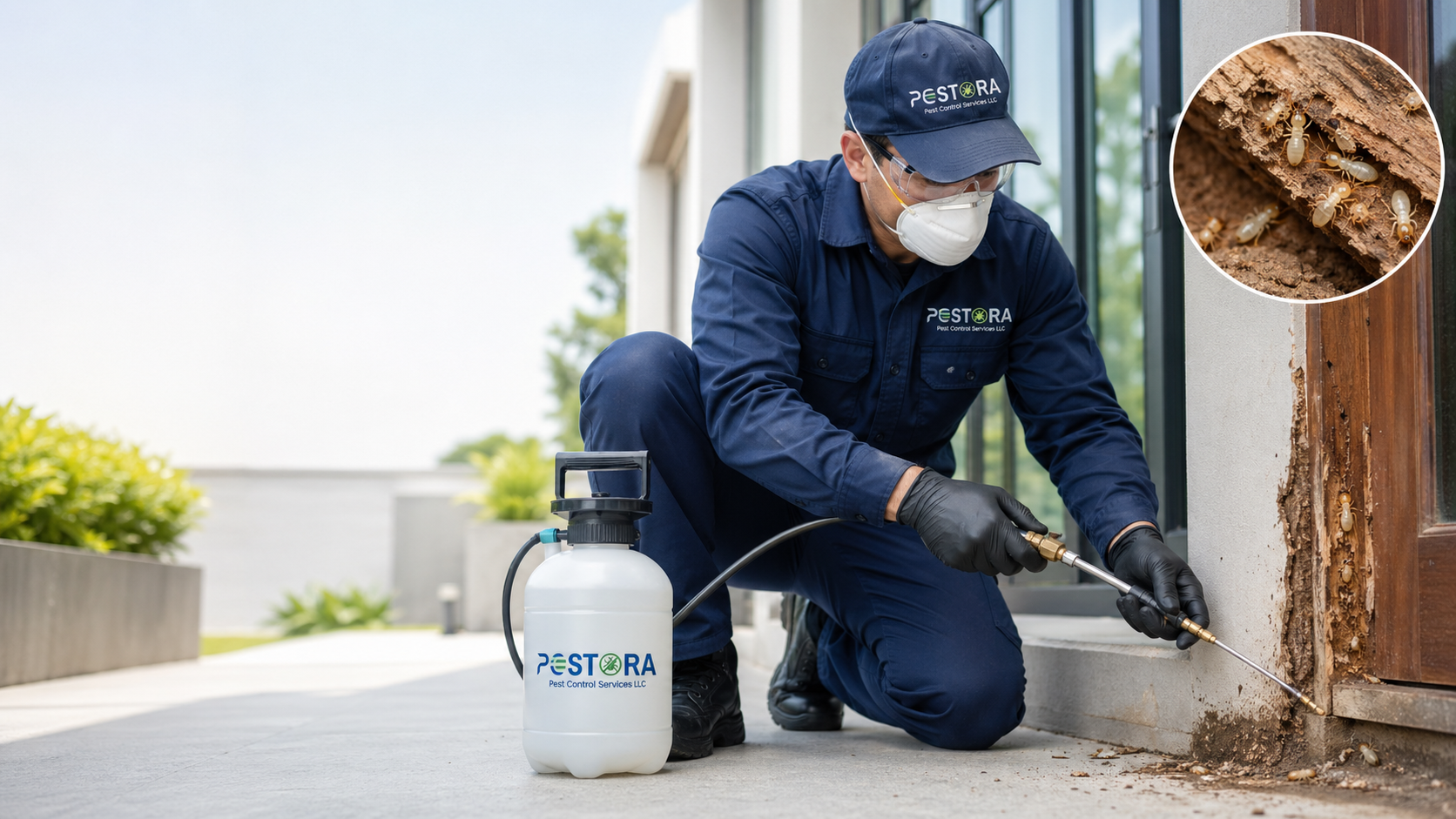 Pest control Dubai technician providing professional pest control service in Dubai